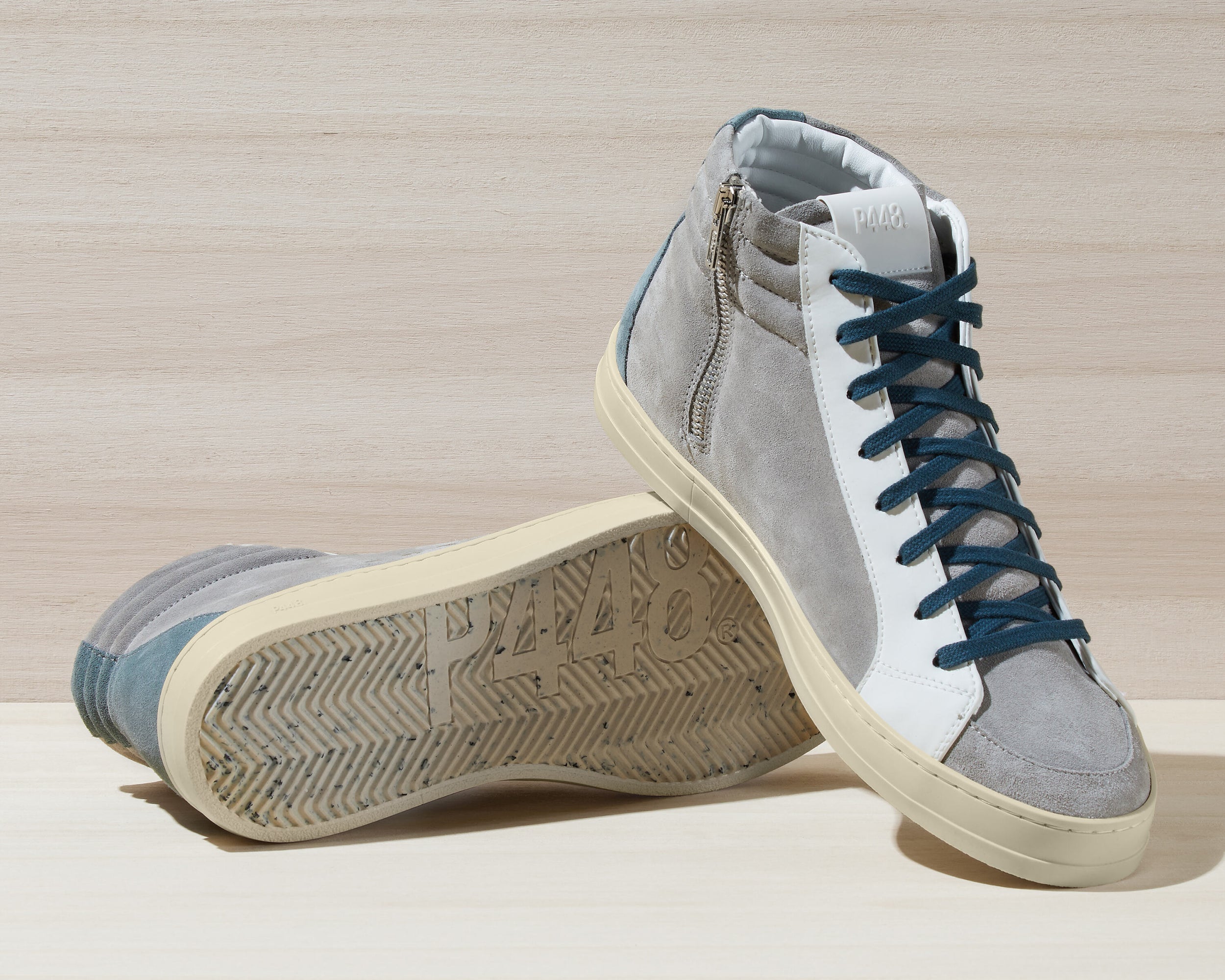 Skate Recycled Suede Slate